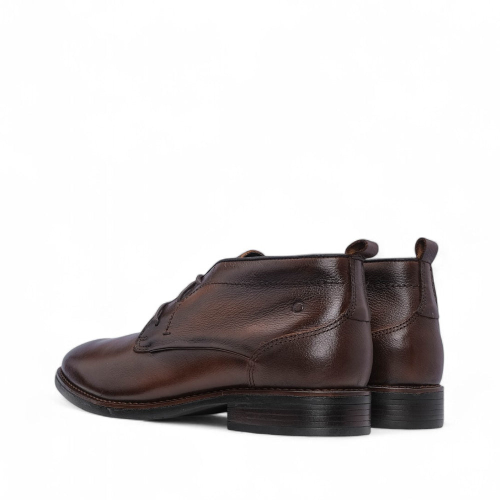 Botim Casual Homem Pele Camel