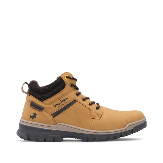 Botim Casual Homem Nobuck Camel
