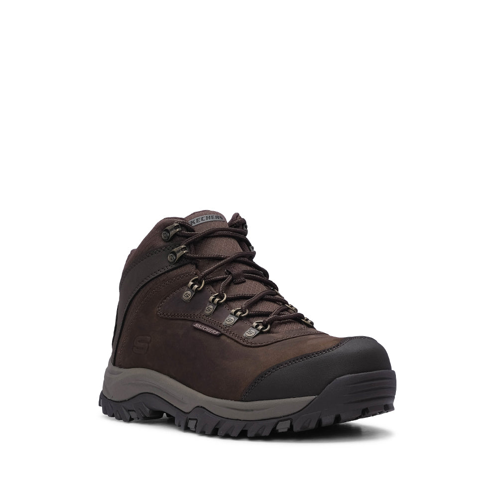 Bota Desportivo Homem Pele Castanho