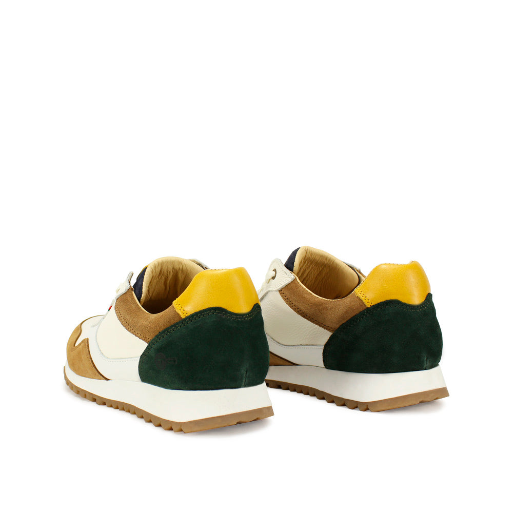 Sapatilha Casual Homem Camurça Camel