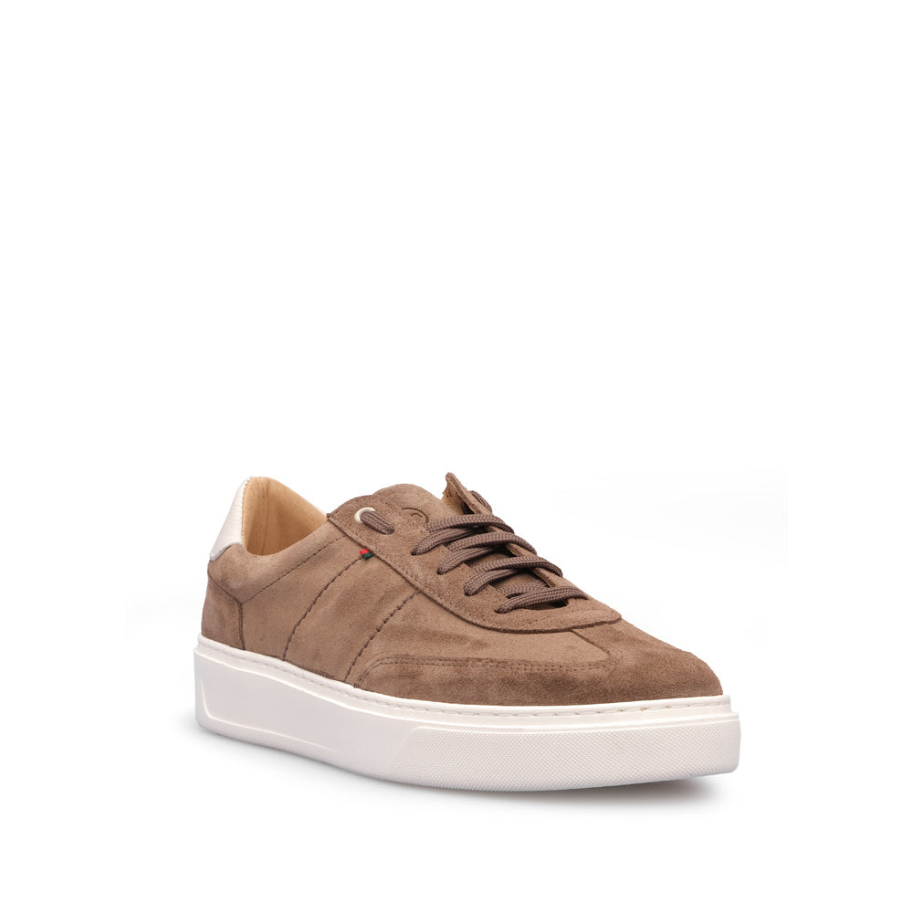 Sapatilha Desportivo Homem Camurça Taupe