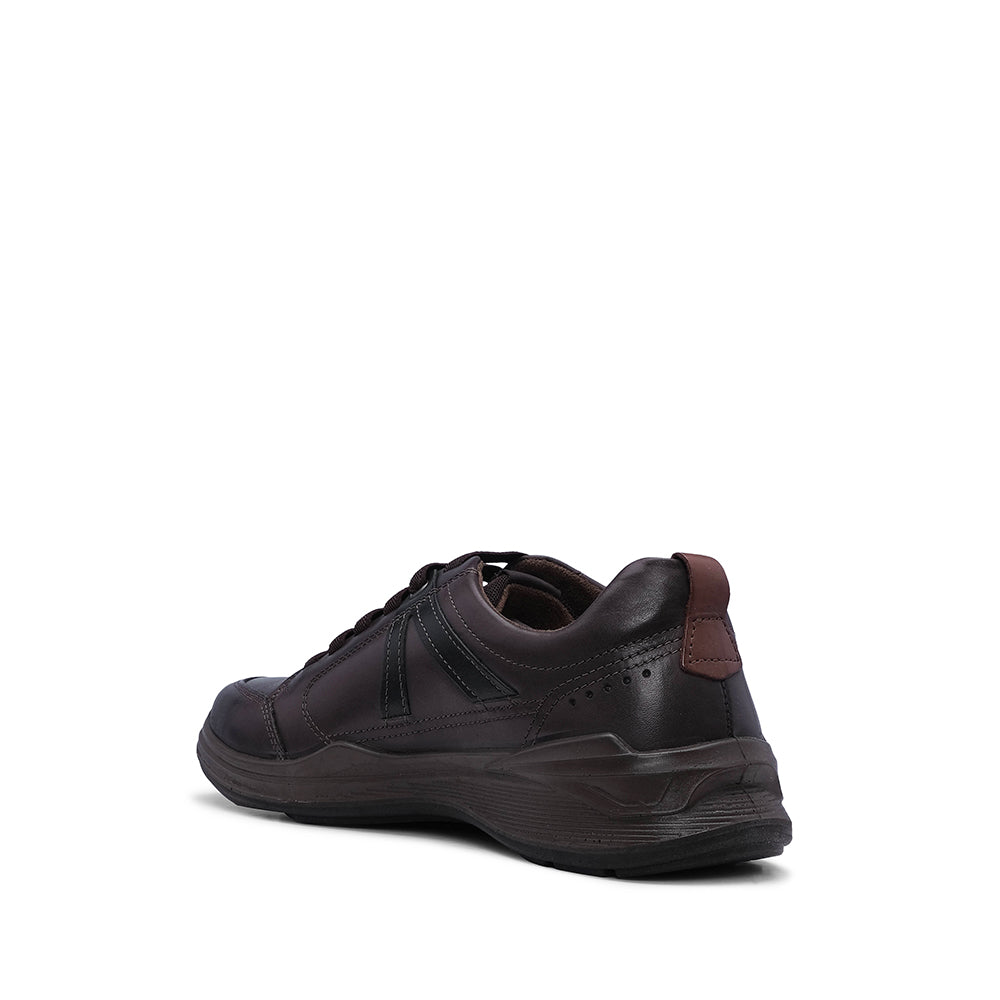 Sapatilha Casual Homem Pele Castanho