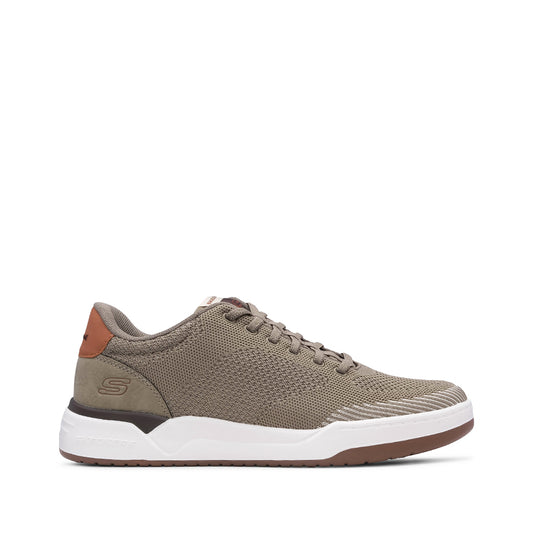 Sapatilha Casual Homem Têxtil Taupe