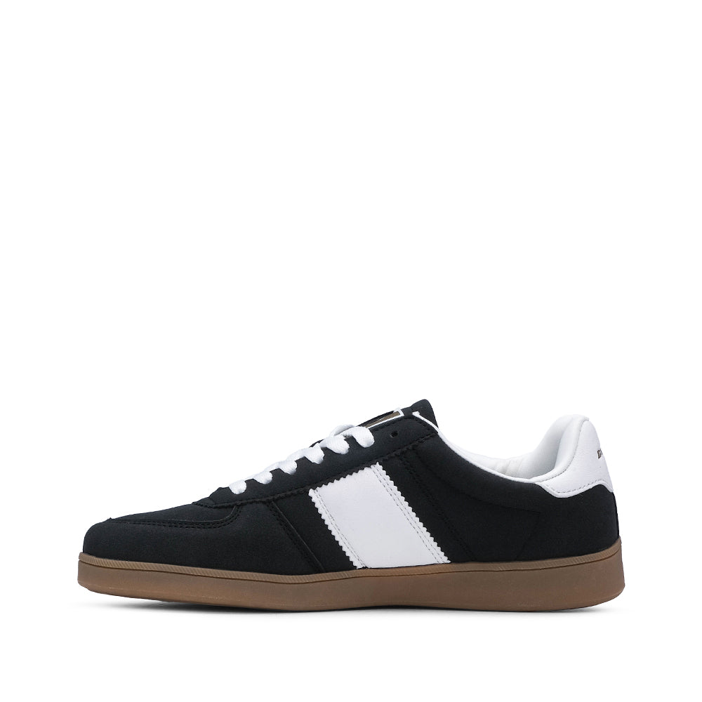 Sapatilha Casual Homem Pele Preto