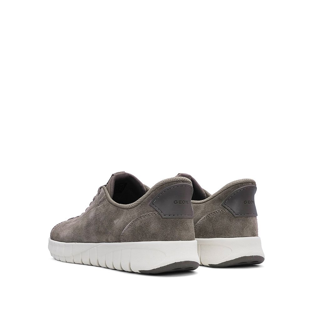 Sapatilha Casual Homem Camurça Taupe