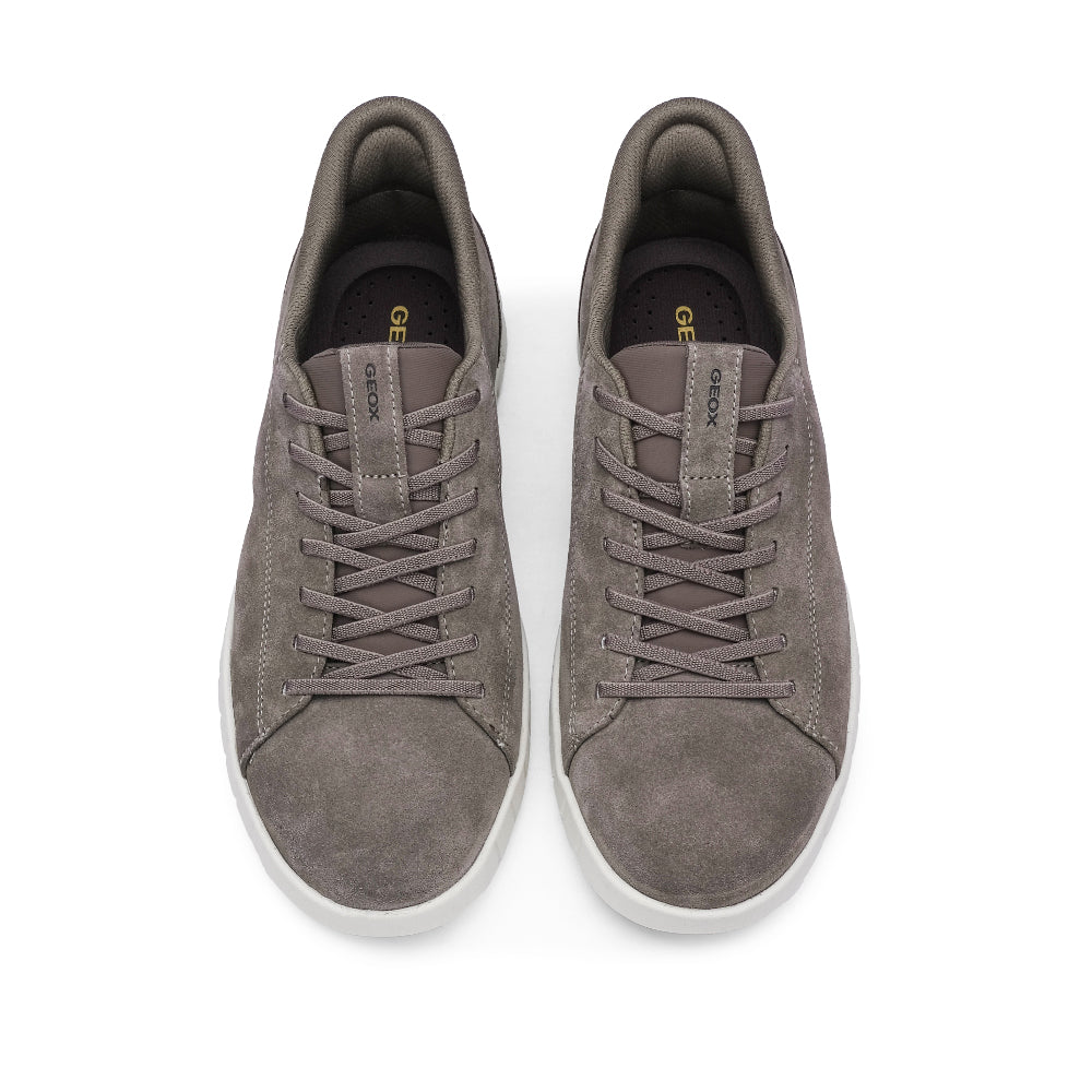 Sapatilha Casual Homem Camurça Taupe