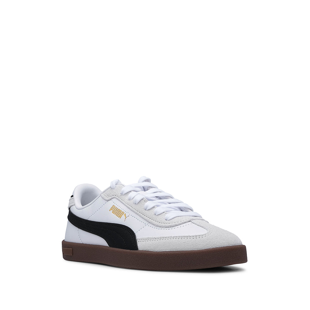 Sapatilha Casual Homem Camurça Branco E Preto