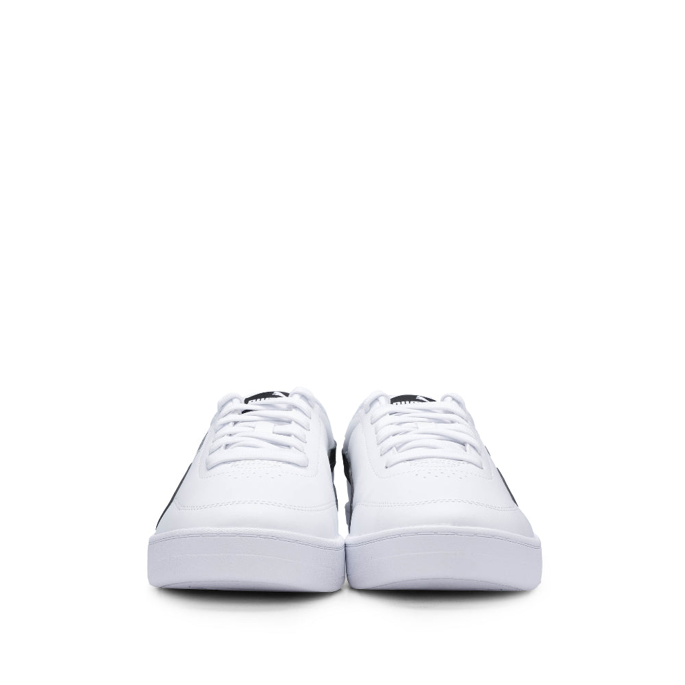 Sapatilha Casual Homem Pele Sintética Branco E Preto