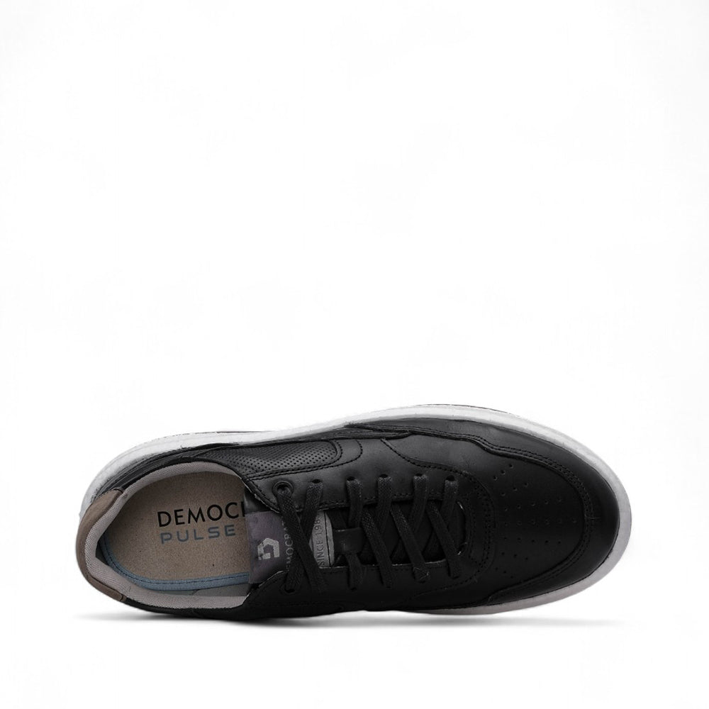 Sapatilha Casual Homem Pele Preto