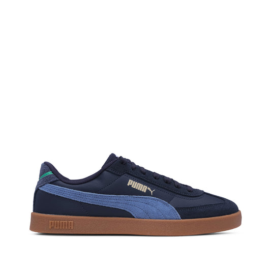 Sapatilha Casual Homem Pele Azul Marinho
