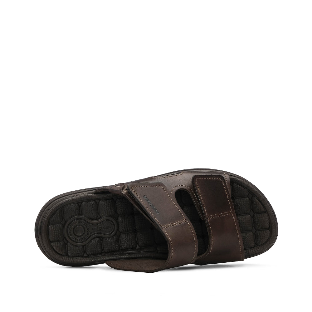 Chinelo Casual Homem Pele Castanho