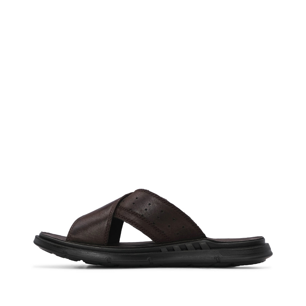 Chinelo Casual Homem Castanho
