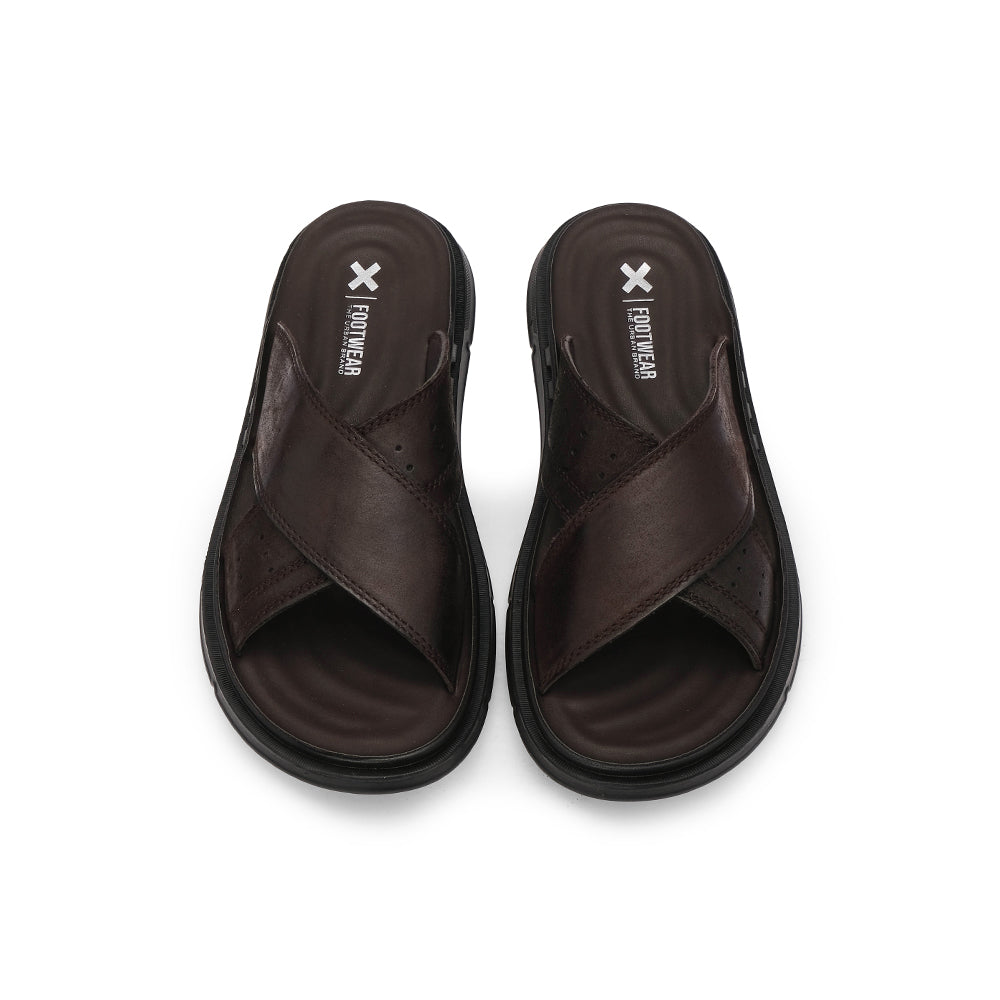 Chinelo Casual Homem Castanho