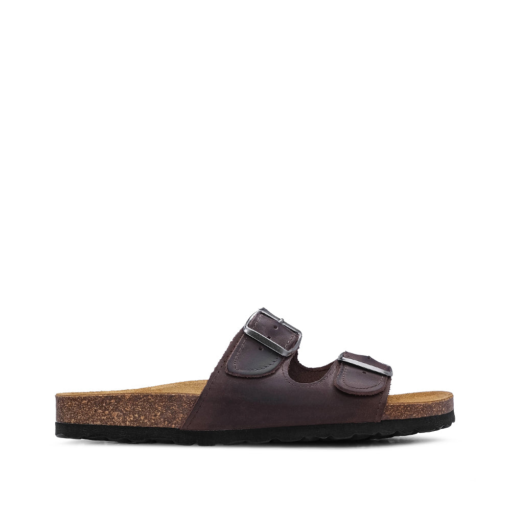 Chinelo Casual Homem Pele Castanho