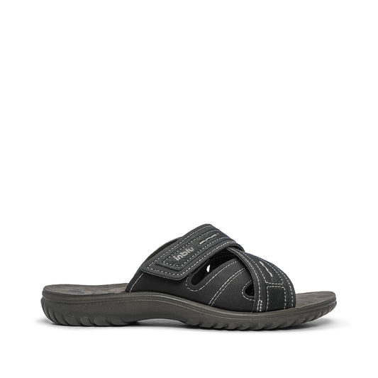Chinelo Casual Homem Pele Sintética Preto