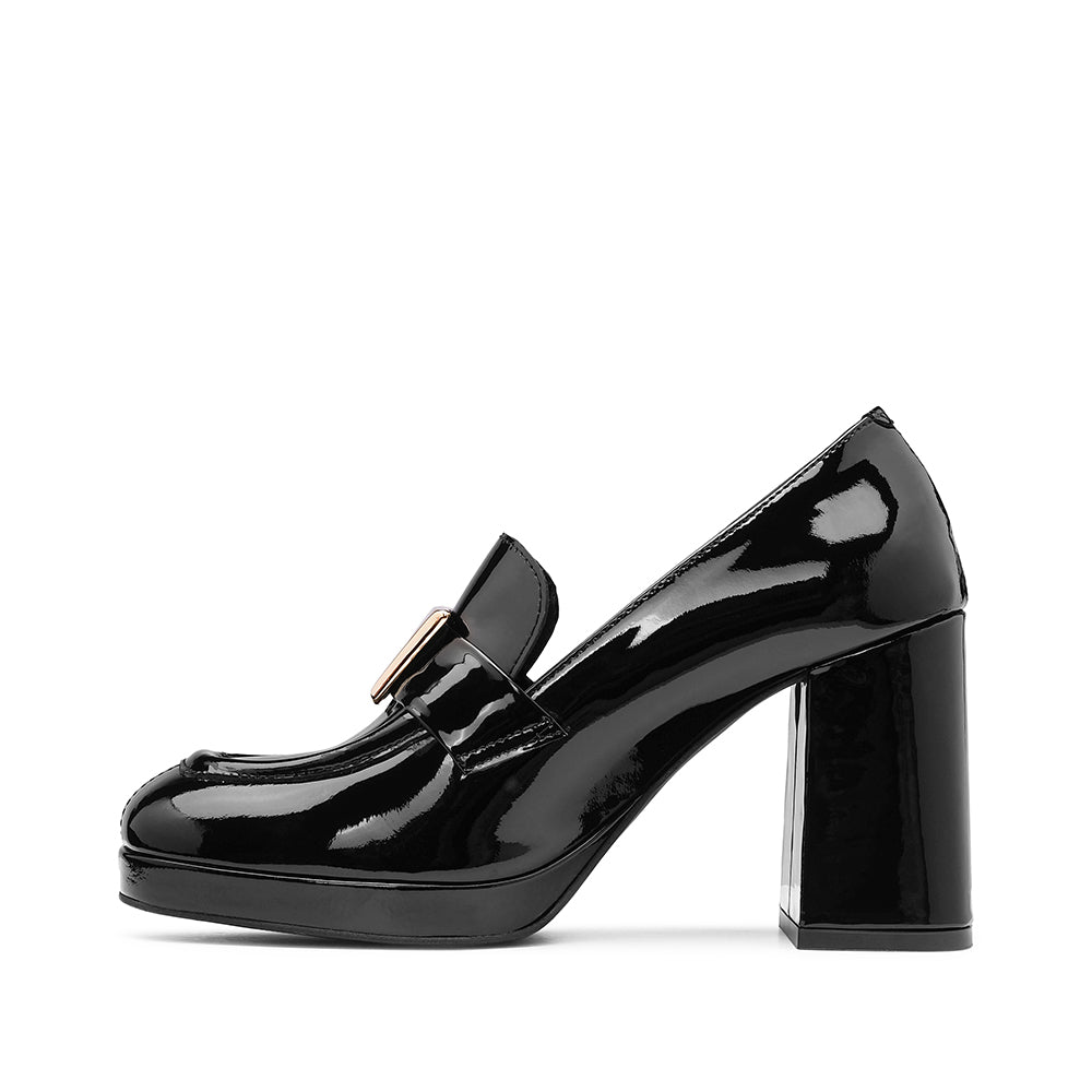 Sapato Salto Alto Mulher Verniz Preto