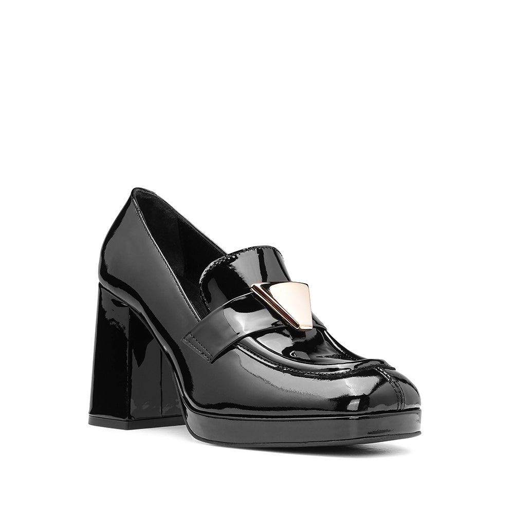 Sapato Salto Alto Mulher Verniz Preto