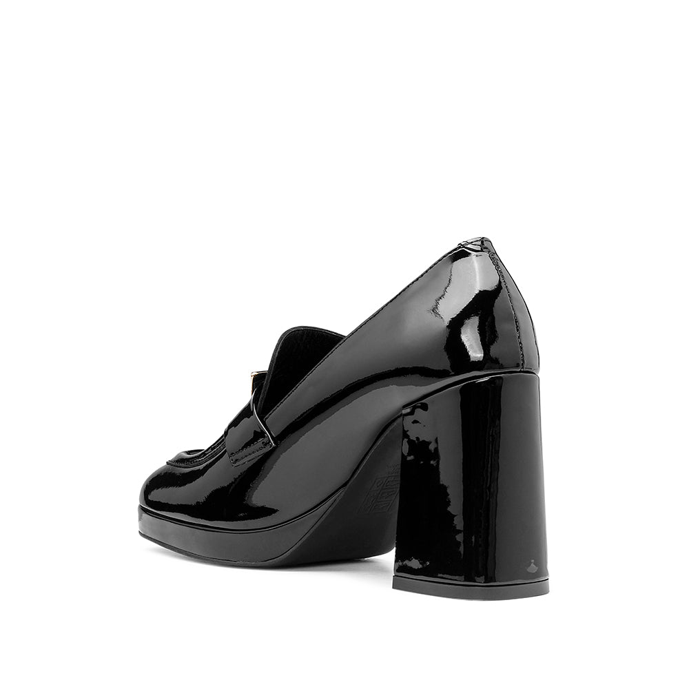 Sapato Salto Alto Mulher Verniz Preto