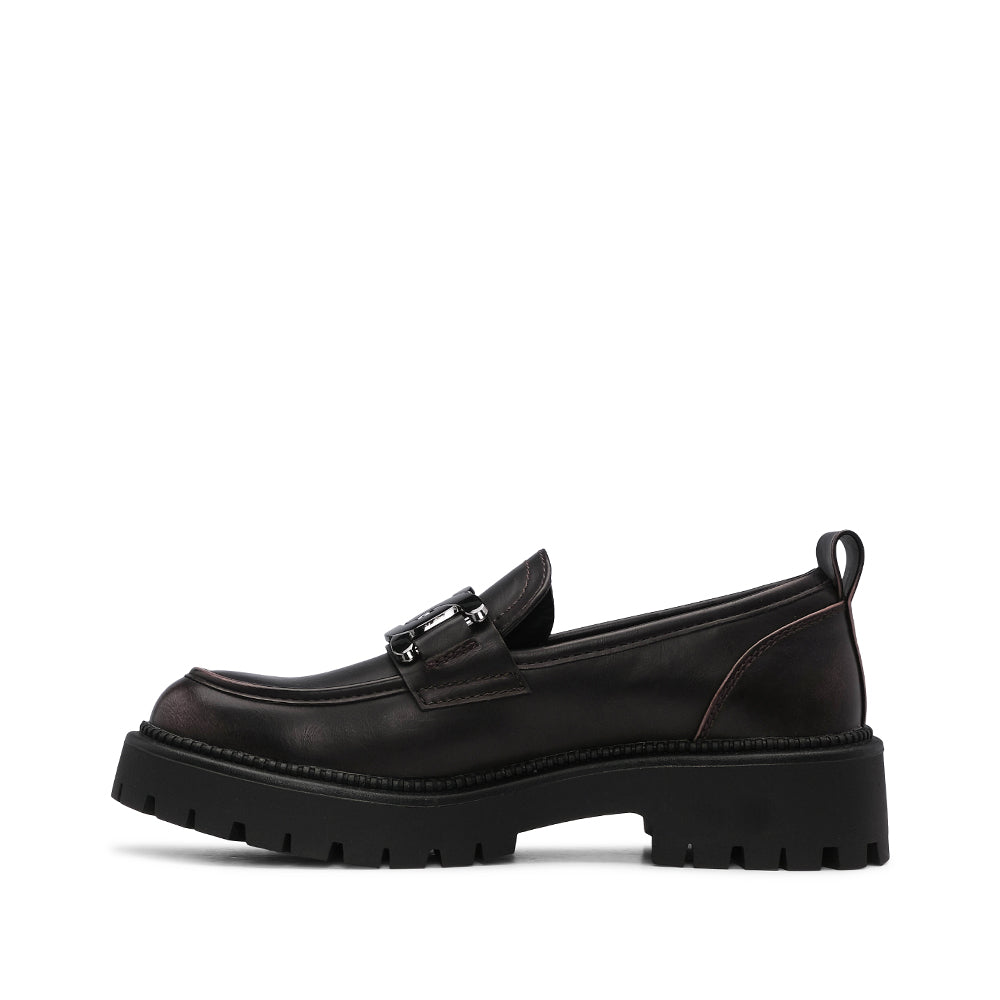 Sapato Casual Mulher Pele Sintética Bronze