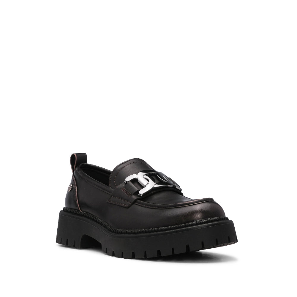 Sapato Casual Mulher Pele Sintética Bronze