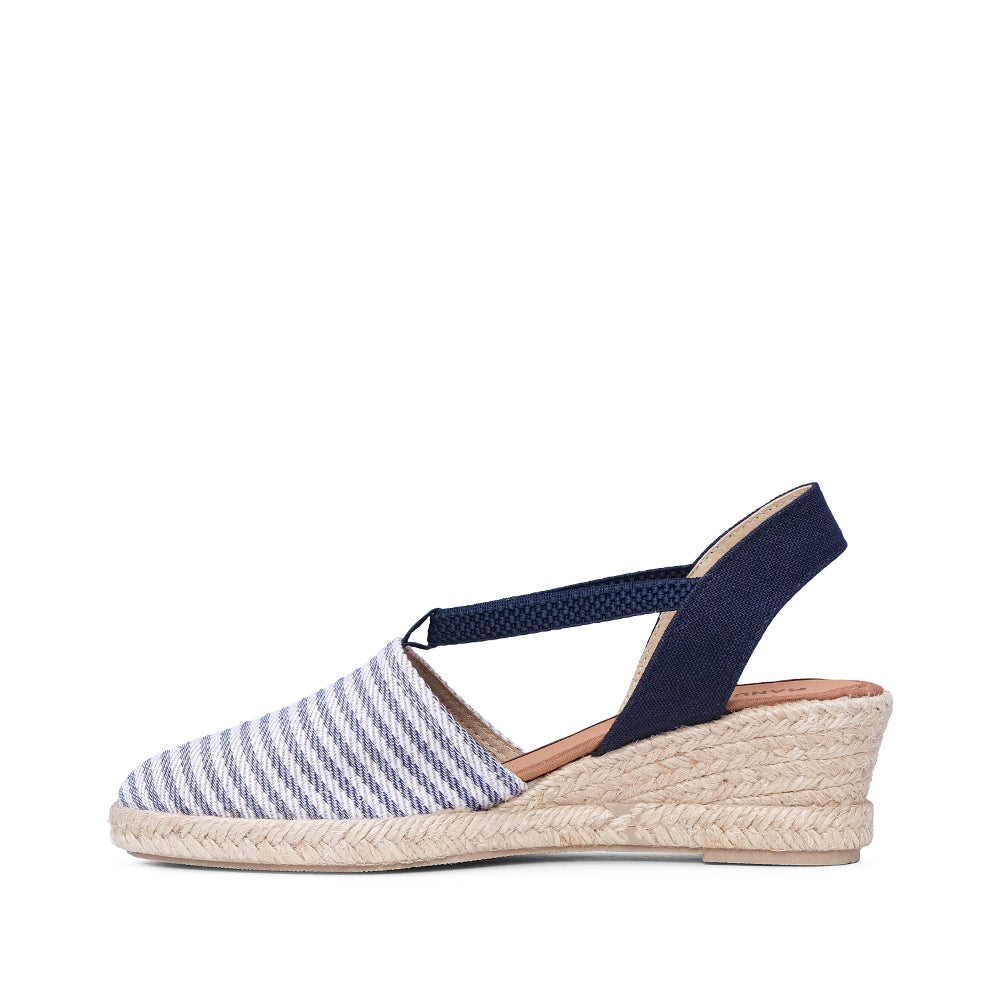 Sapato Alpercatas Mulher Têxtil Azul Marinho