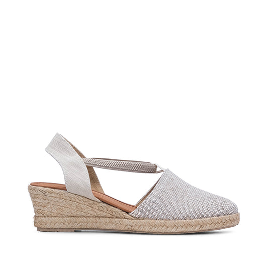 Sapato Alpercatas Mulher  Prata