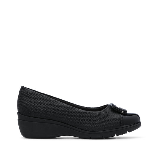 Sapato Casual Mulher Gravado Preto