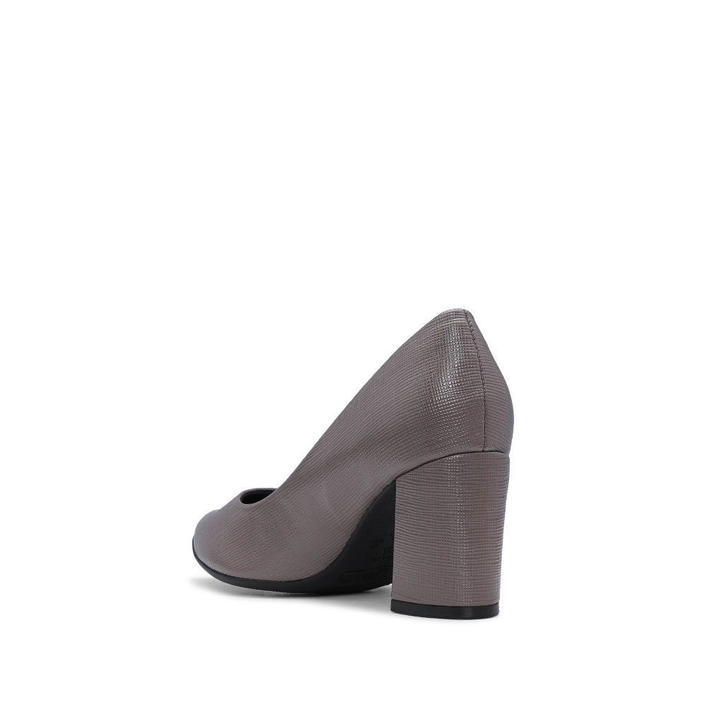 Sapato Casual Mulher Gravado Taupe