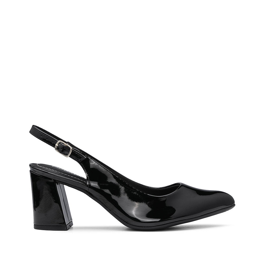 Sapato Salto Alto Mulher Verniz Preto