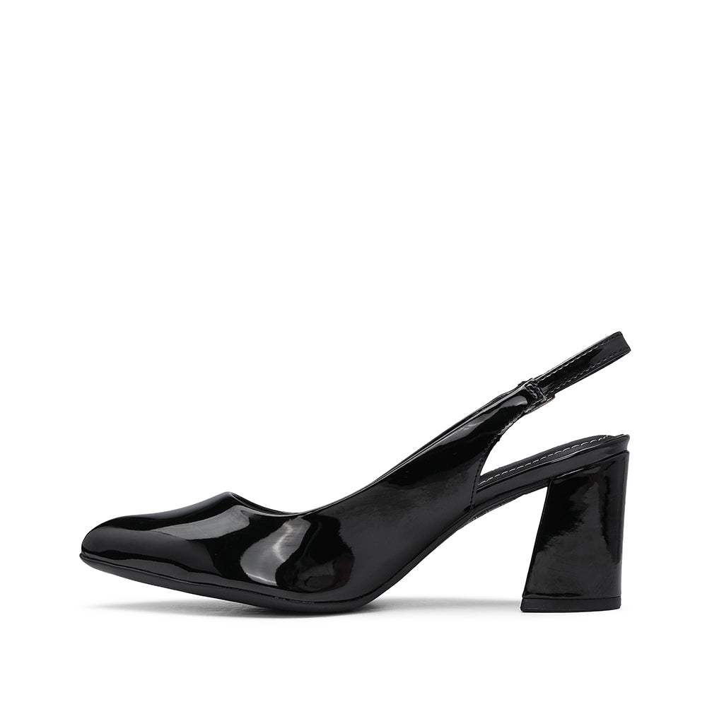 Sapato Salto Alto Mulher Verniz Preto