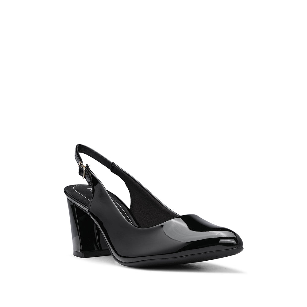Sapato Salto Alto Mulher Verniz Preto