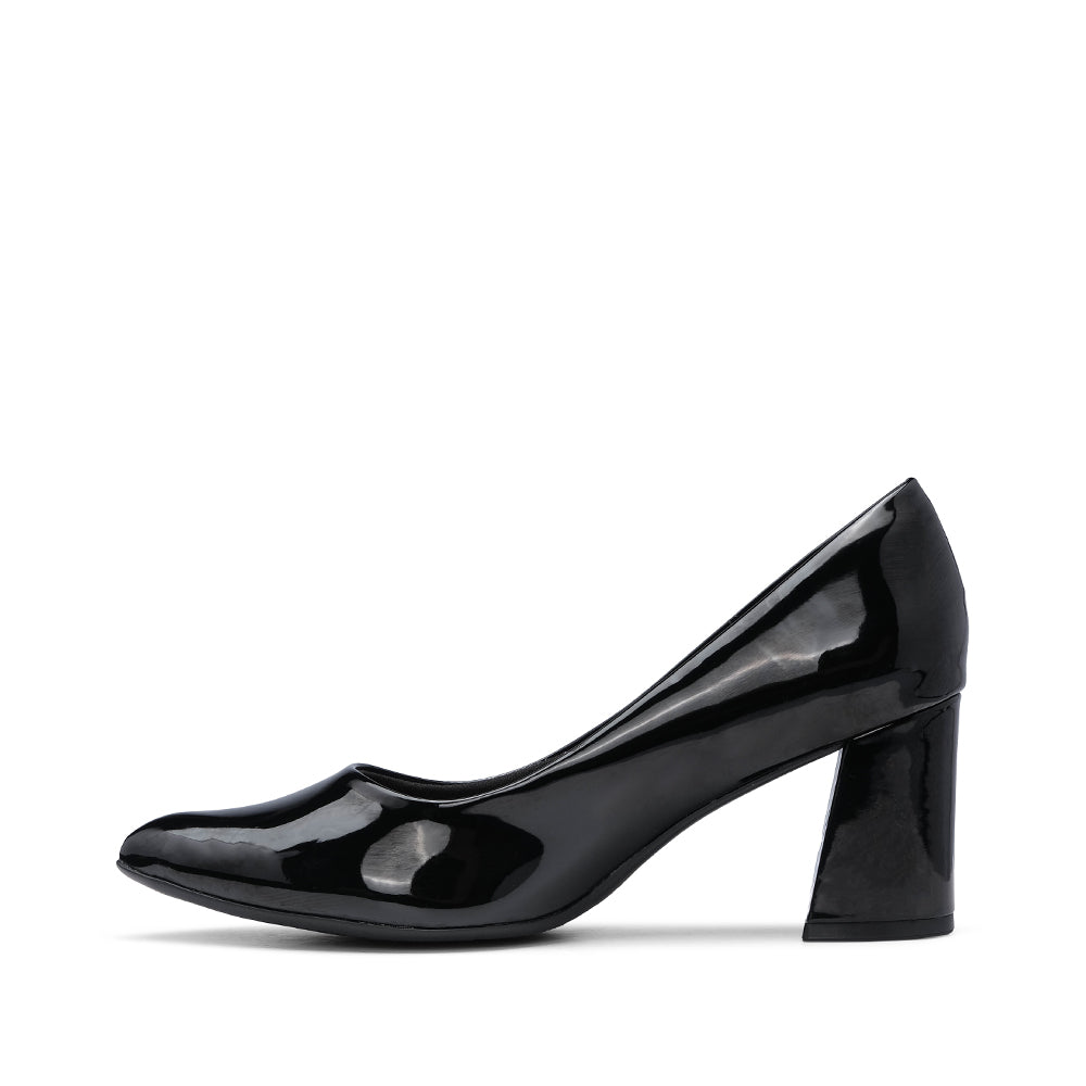 Sapato Salto Alto Mulher Verniz Preto