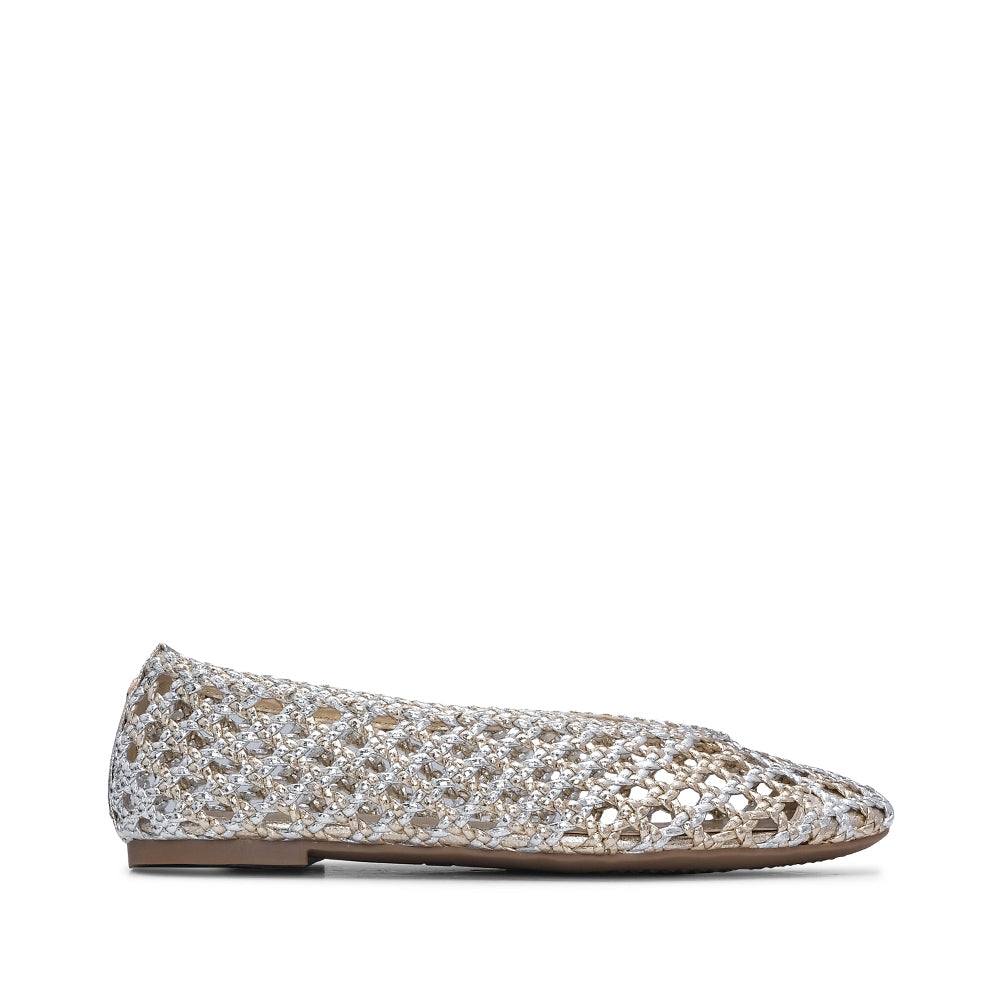 Sapato Sabrinas Mulher Dourado