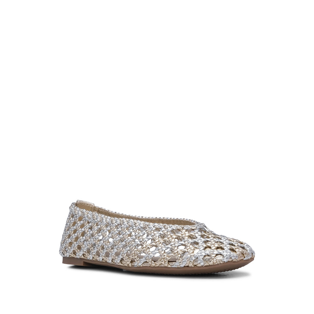 Sapato Sabrinas Mulher Dourado