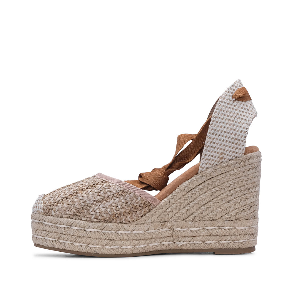 Sapato Alpercatas Mulher Taupe