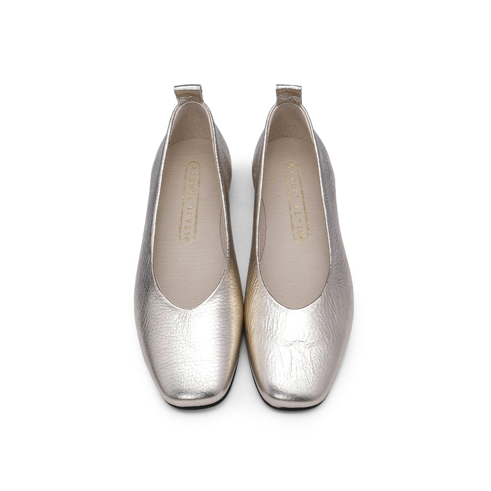 Sapato Sabrinas Mulher Metalizado Dourado