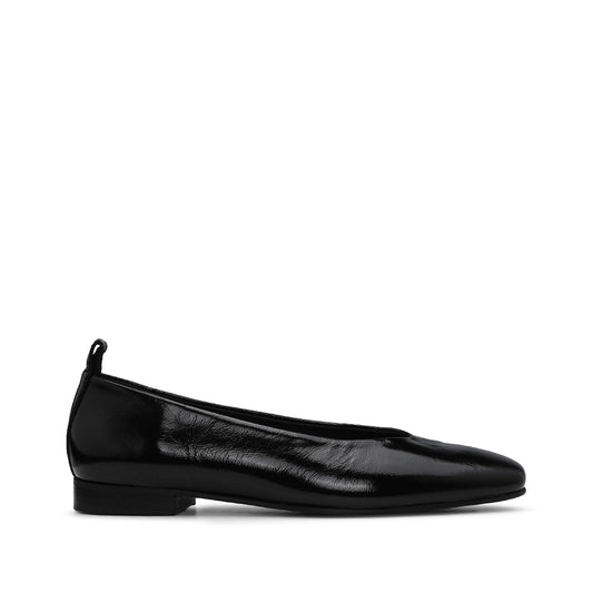 Sapato Sabrinas Mulher Verniz Preto
