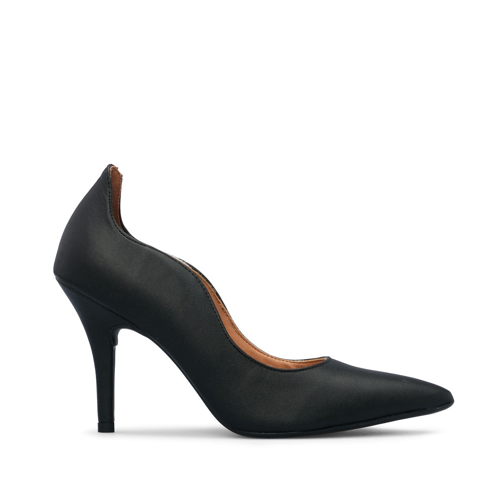 Sapato Salto Alto Mulher Pele Preto