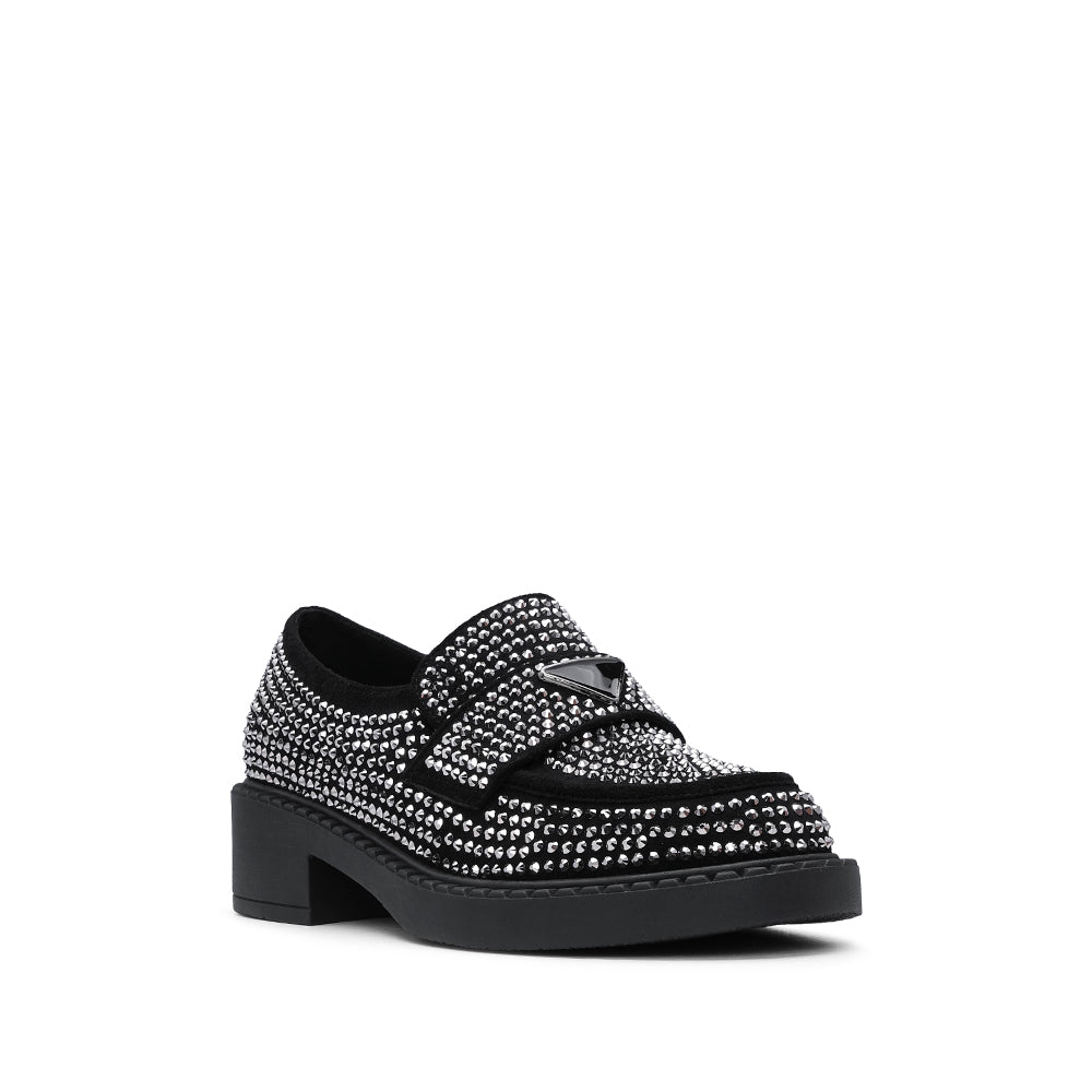 Sapato Mocassim Mulher Camurça Preto