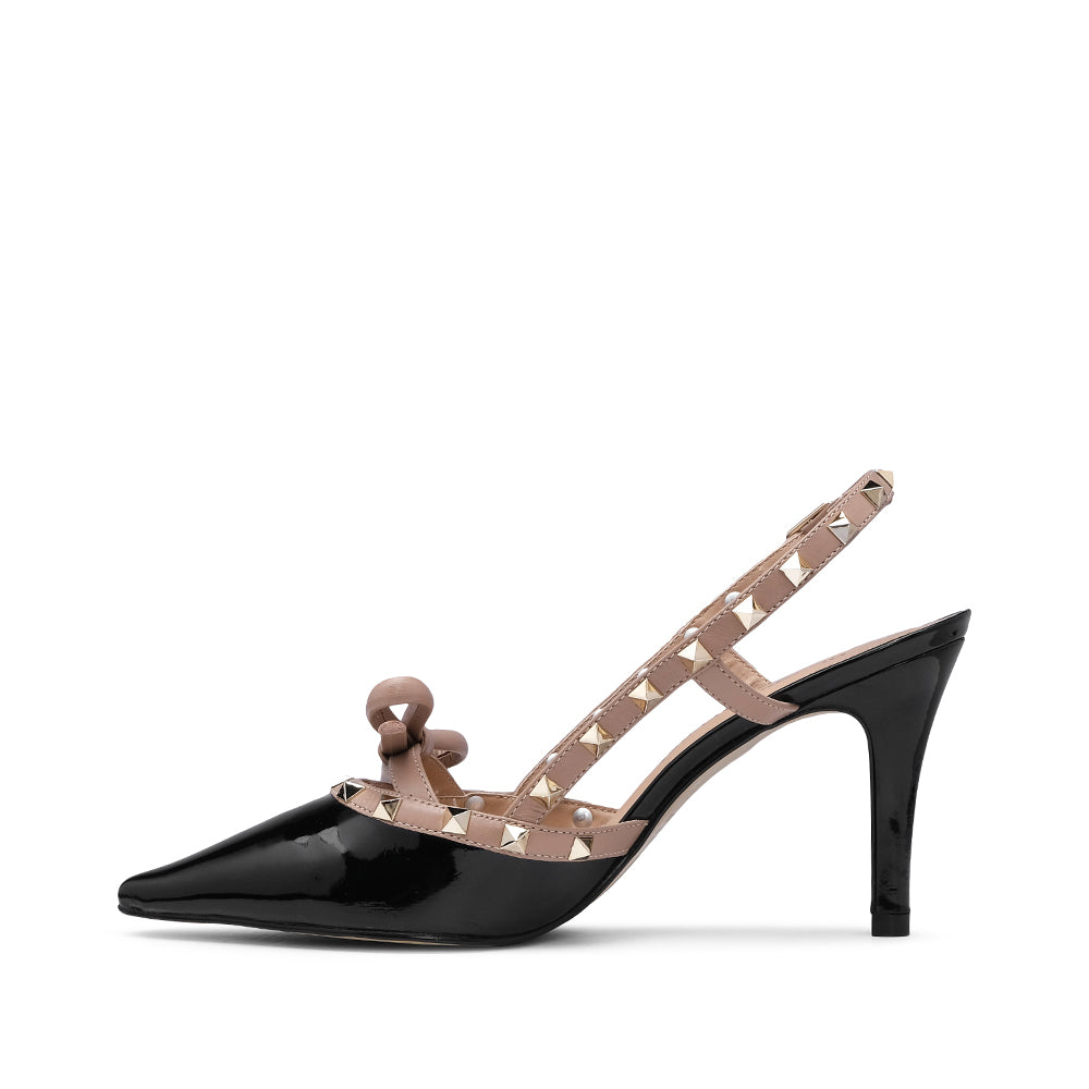 Sapato Salto Alto Mulher Verniz Preto