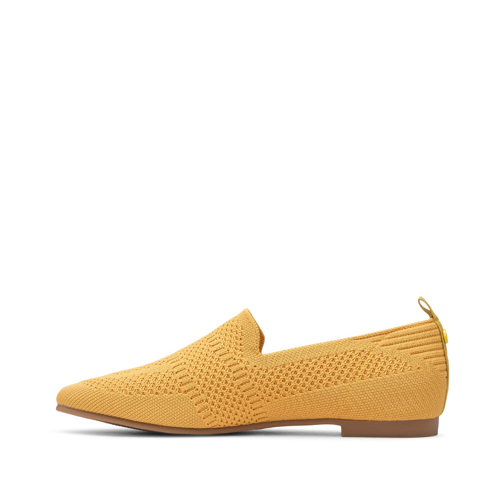 Sapato Sabrinas Mulher Têxtil Amarelo