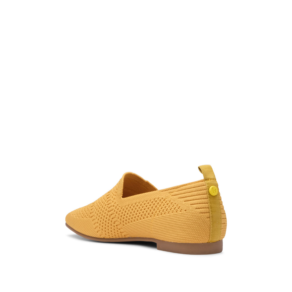 Sapato Sabrinas Mulher Têxtil Amarelo
