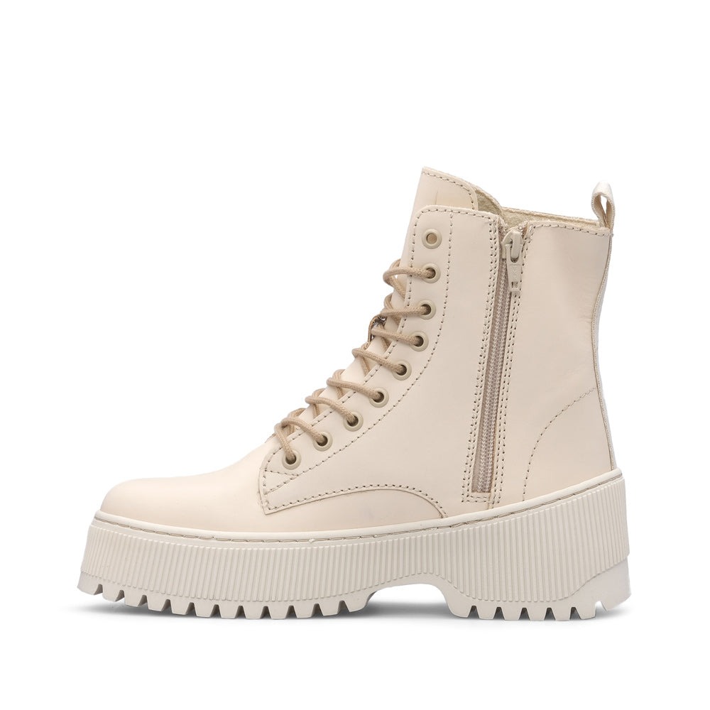 Botim Militar Mulher Pele Bege