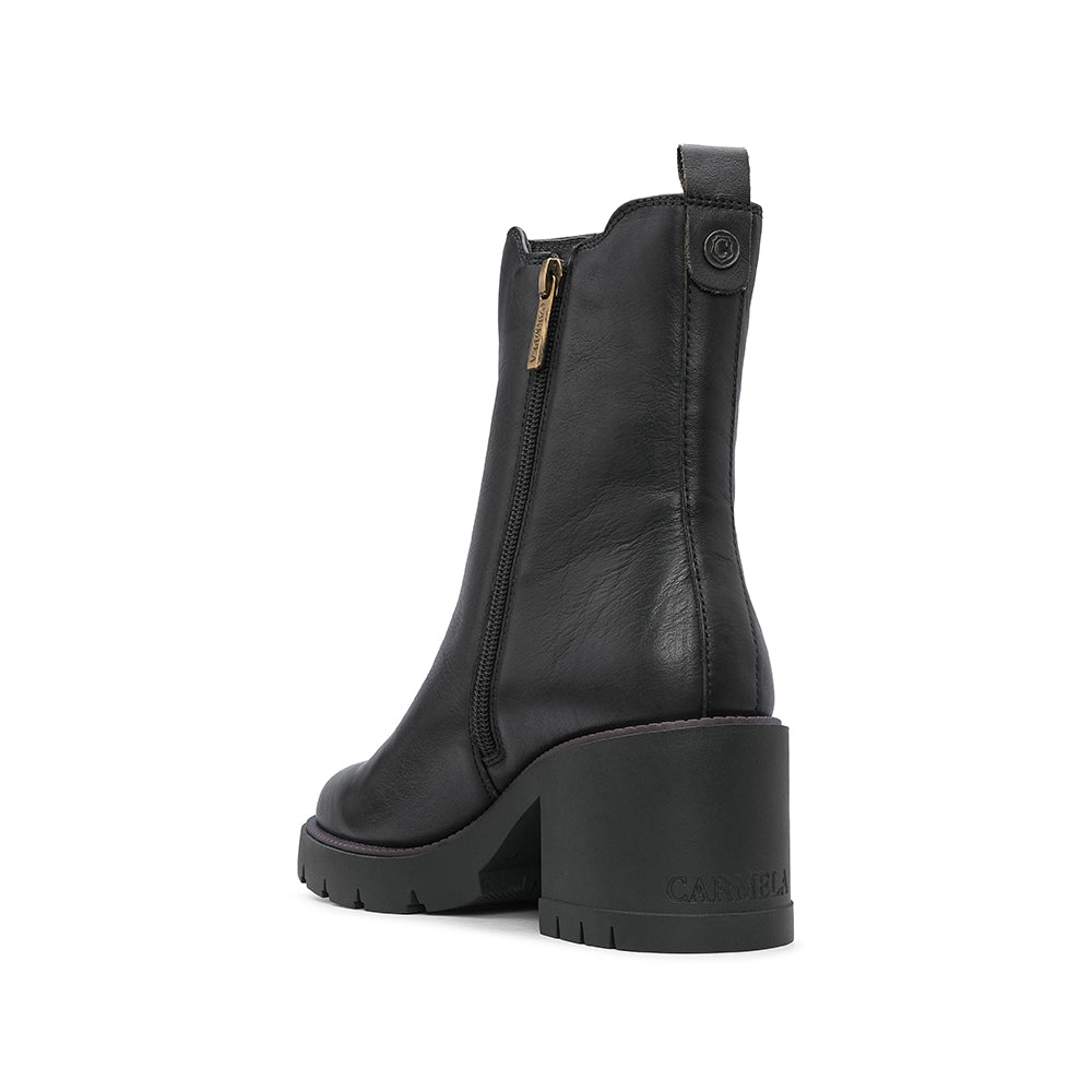 Bota Casual Mulher Pele Kaky