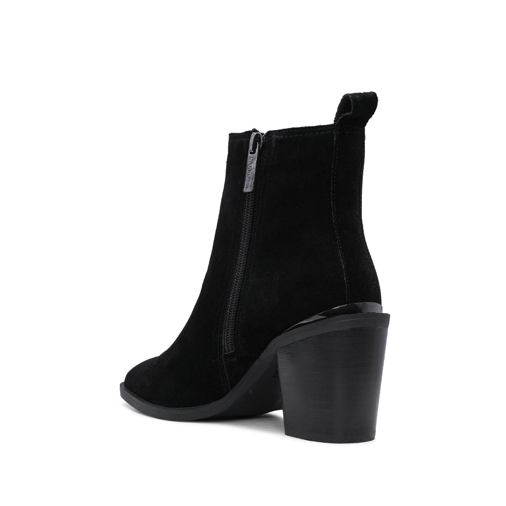 Bota Clássico Mulher Camurça Preto