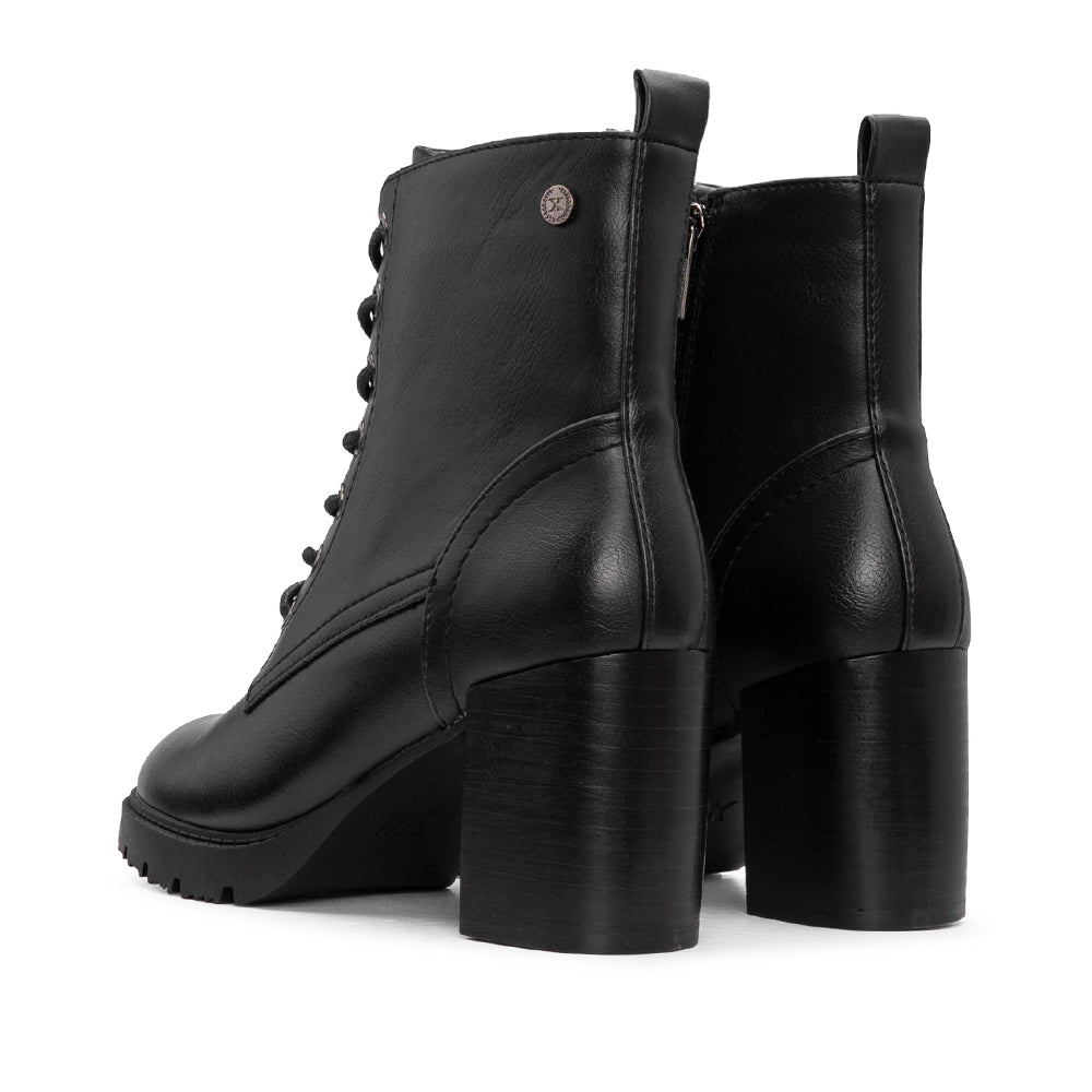 Botim Salto Alto Mulher Preto