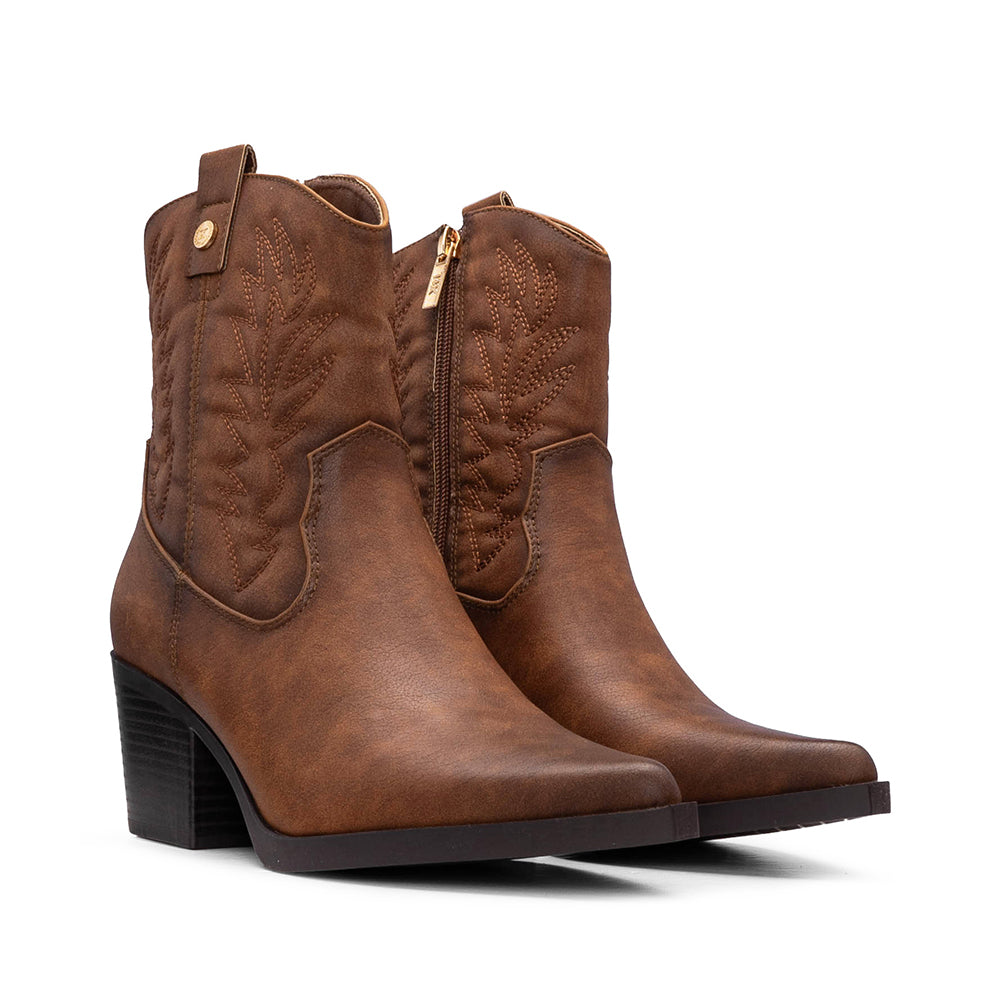 Botim Texana Mulher Camel