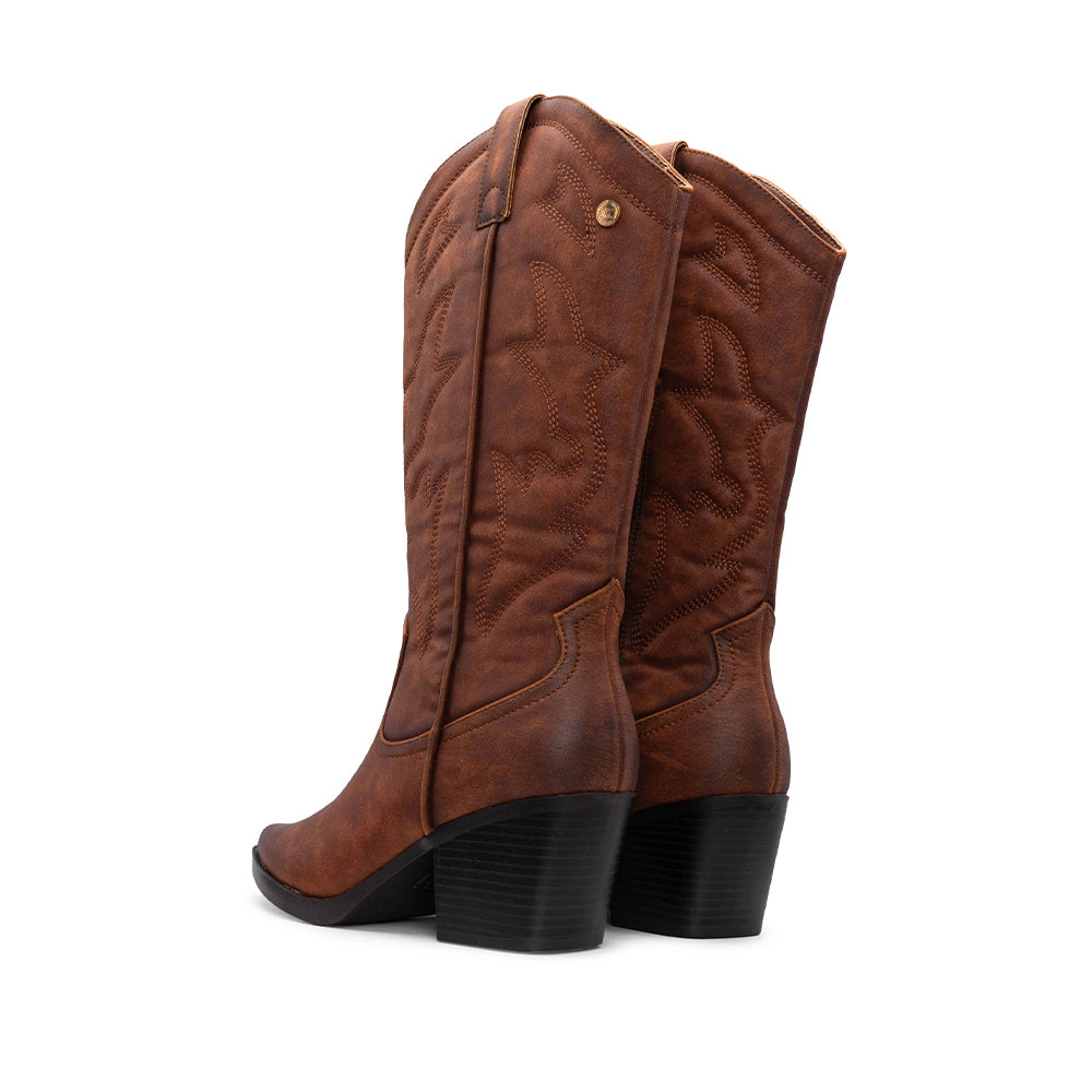 Bota Texana Mulher Camel