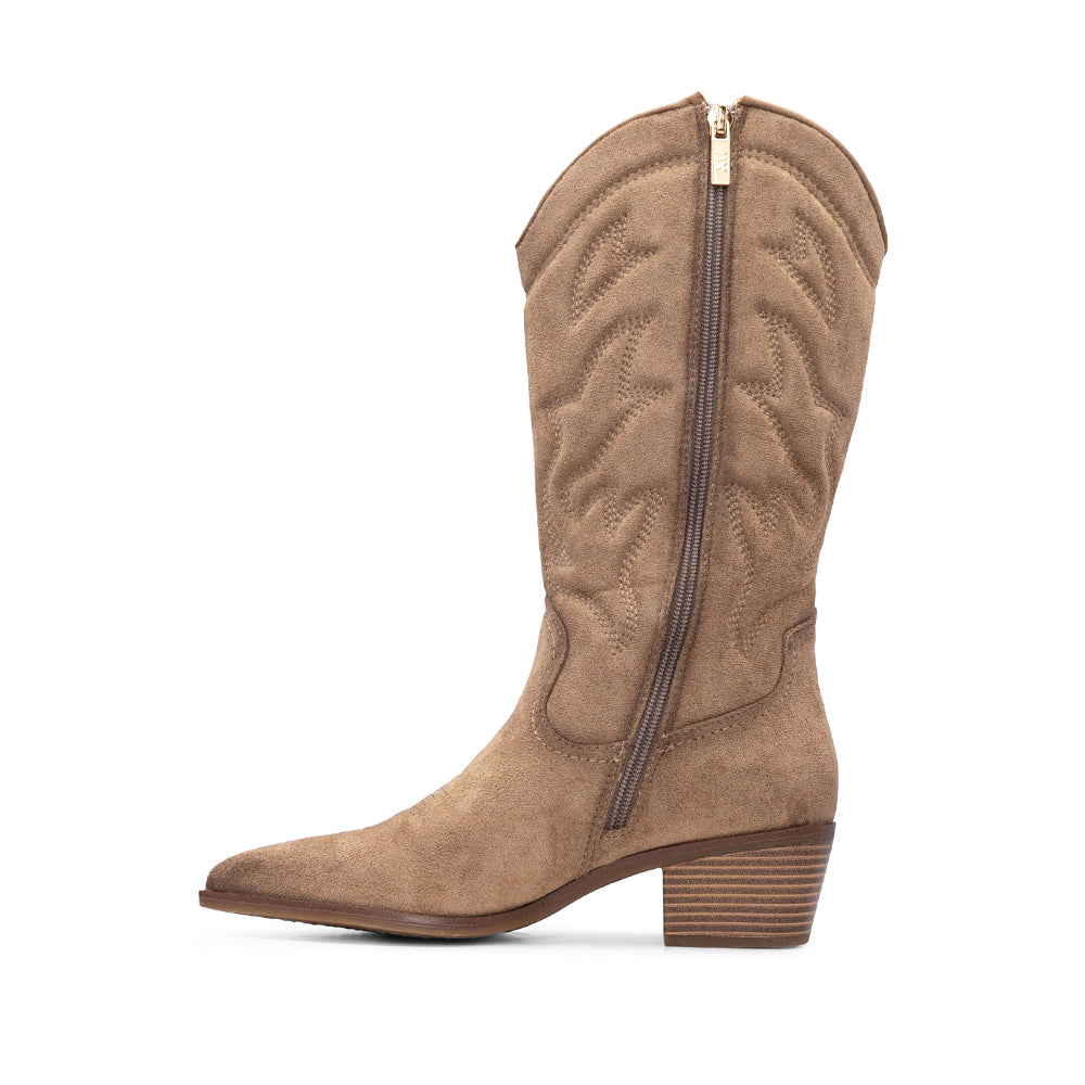 Bota Texana Mulher Bege