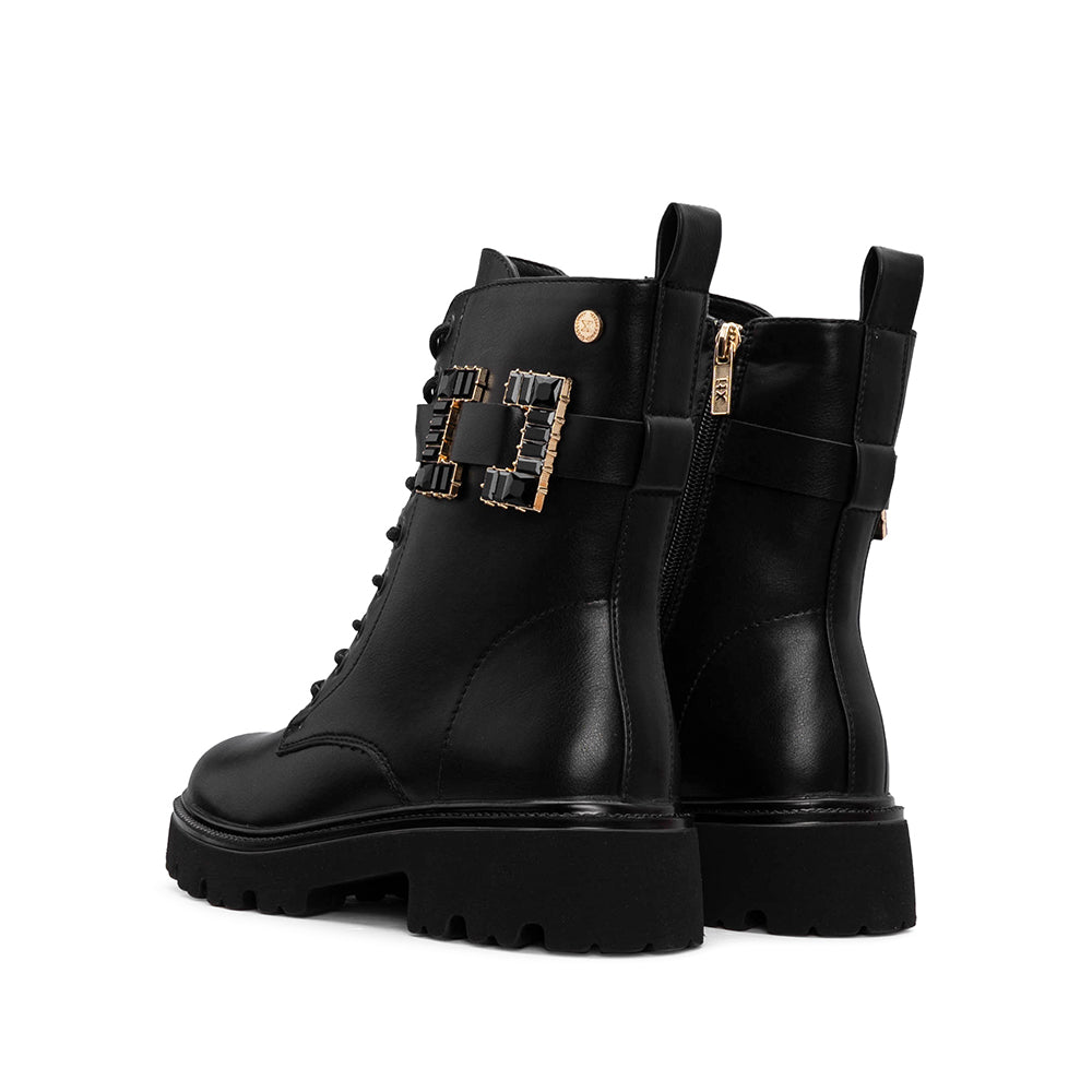 Bota Militar Mulher Preto